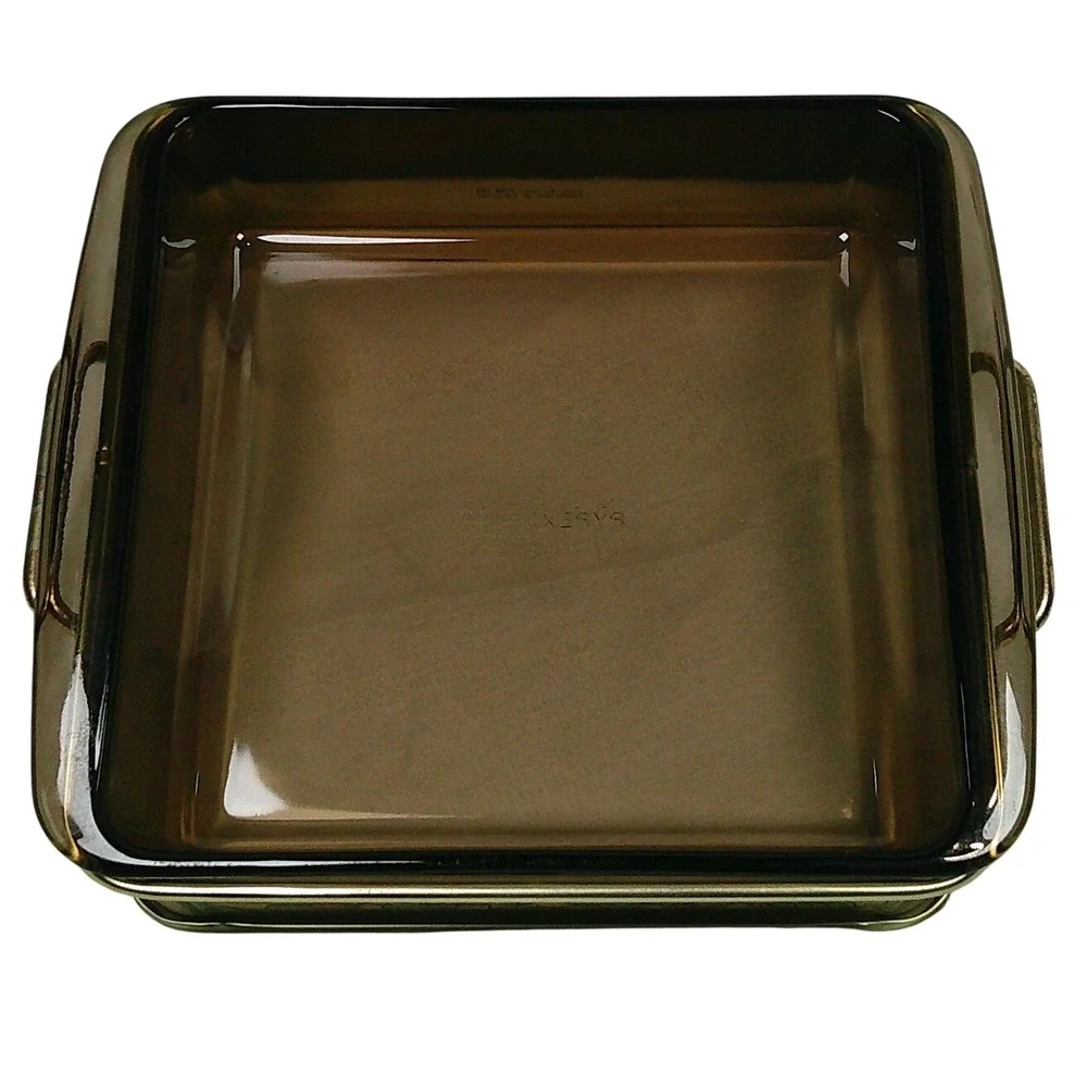VTG. PYREX 222 For Glass Baking Casserole 8x8